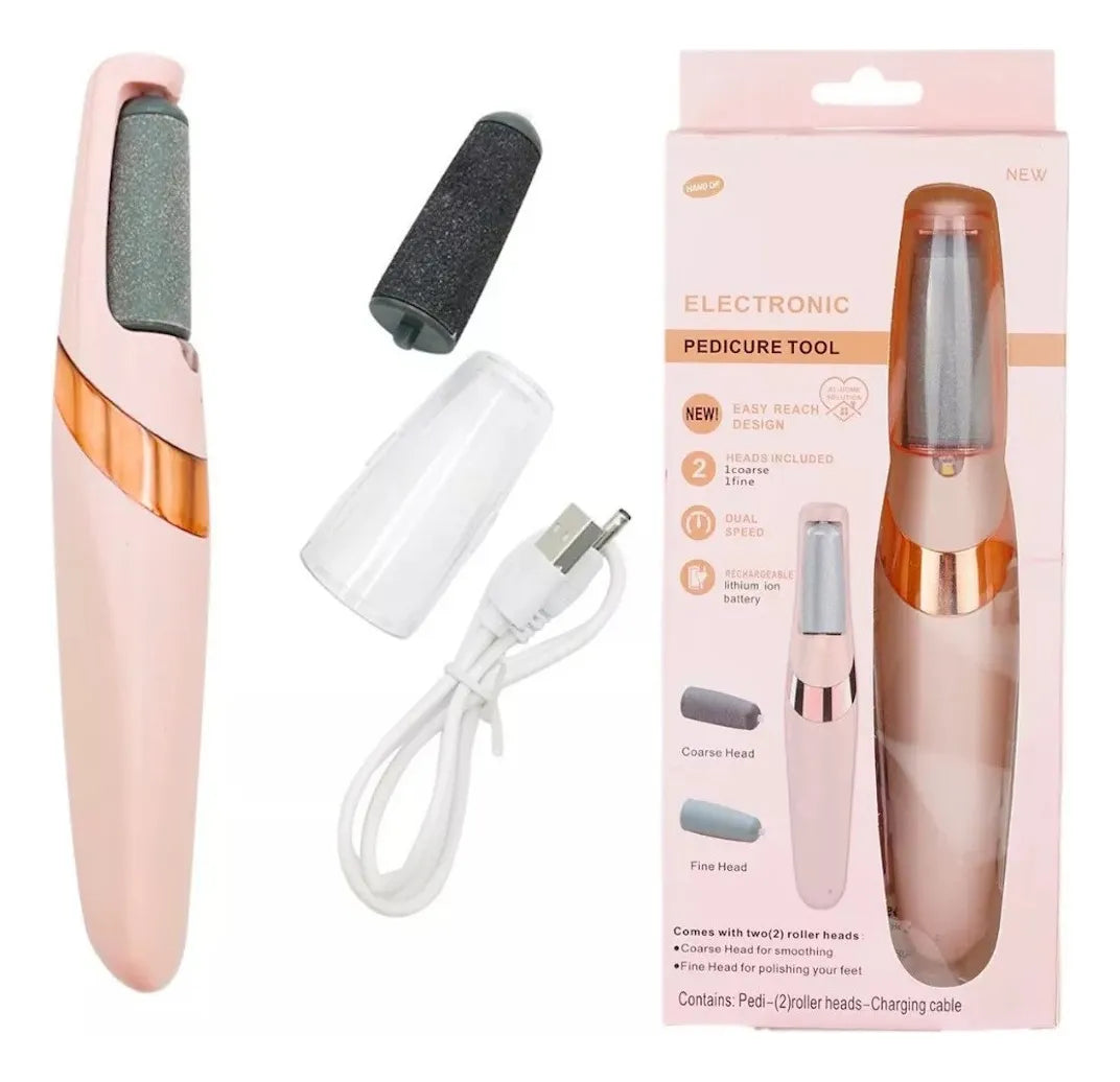 Exfoliante de pies electrico