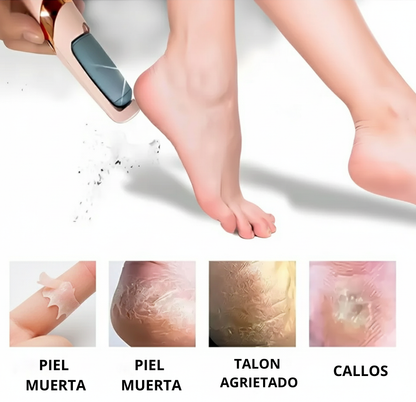 Exfoliante de pies electrico